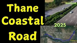Upcoming Coastal Road Project Thane | 13 KM | 16 lane |  #maharashtra   #thane #coastalroad #mumbai