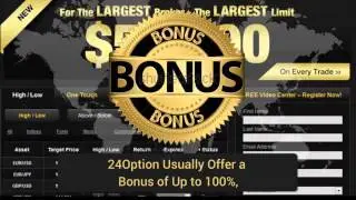 24option review with 100% bonus offer