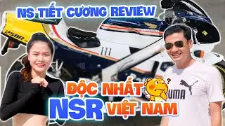 Ca Sĩ ViễnTrinh được Nghệ Sĩ Tiết Cương cho trải nghiệm xe NSR 