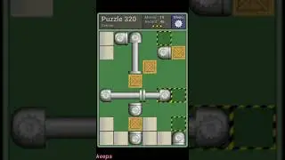 Pushing Machine (Genius) Level Puzzle 320 - Perfect Solution