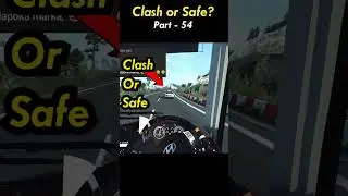 clash or safe 54 #ets2 #eurotrucksimulator2 #overtake #ets2game #bussimulator #ets2gameplay #bussid