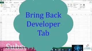 🔥 Enable the Developer Tab in Excel  Unlock VBA Tools Fast! | Enable Developer Tab for VBA & Macros