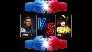CHRONO VS KELLY CHARACTER 💫✨ || CHARACTER ABILITY TEST || FREE FIRE CHARACTER VERSUS #freefire #ff