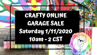 Crafty Online Garage Sale!