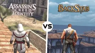 Assassin's Creed Identity Vs Backstab hd quick gameplay comparison!!