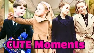 Royal Kids Steal the Show: Cheeky Mischief and Pure Joy at Sandringham Christmas Walk  🎄✨