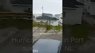 Big wave knocks out houses in Port aux Basques