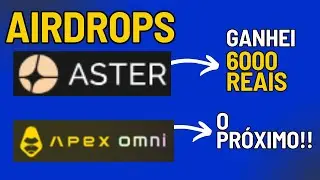 AIRDROP ASTER VALEU A PENA? APEX &Eacute; A PR&Oacute;XIMA GRANDE OPORTUNIDADE???