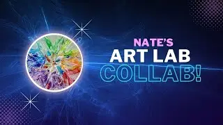 49 Nate's Art Lab Collab. Beautiful Swipe and Marble Roll