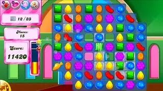 Candy Crush Saga Levels 12, 13, 14, 15, 16 Android Gameplay #3