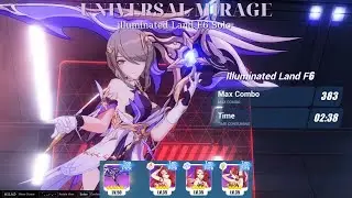THE BEST!! Spina Astera Solo Universal Mirage Illuminated Land F6 [Honkai Impact 3rd]