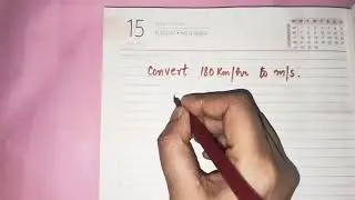 Convert Km/hr to m/s #shorts #nomathtricks #conceptbasedmaths