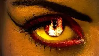 Set fire effect on your eyes in adobe Photoshop | MY WORLD MY WISH CHANNEL / YouTube