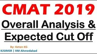 CMAT 2019 Analysis & Expected Cut Offs