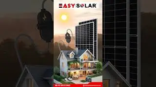 Connect to the Big Source of Energy ☀️| Go Solar | Easy Solar Solutions #shorts #solarenergy #viral