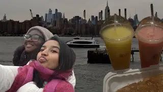 Trying different things in Newyork city w my bsf