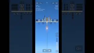 My Massive Space Station in SFS 🚀| Elevator Build! #SpaceflightSimulator #Shorts #SFS​Insane Space