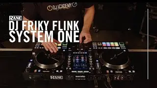 DJ Friky Flink on the RANE SYSTEM ONE