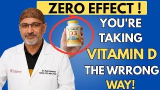 Seniors, You're Taking Vitamin D the Wrrong Way! (Doctor Explains) | Dr. Pradip Jamnadas