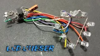 [NEW] Electronic project 2022 | LED chaser Circuit using 4017 and 555 ic |