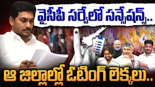 YCP Survey: వైసీపీ సర్వేలో సన్సేషన్స్.. ఆ జిల్లాల్లో ఓటింగ్ లెక్కలు.. | AP 175