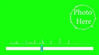 Green screen Music Player Effect with scroll bar| 5 Minutes Long..
