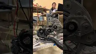 Tennis Ball Robot Shooter Turret Test! #FRC3255
