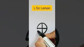 L for Lemon - Lemon with Alphabet L