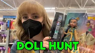 Rainbow High Royal Three Tessa/Monster High Toralei Doll Hunt | Walmart | Shop with Me | Vlogtober