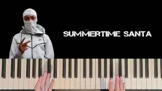 SL - Summertime Santa (Piano Tutorial)