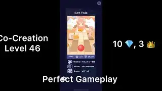 Rolling Sky Co-Creation Level 45 - Cat Tale [⭐️⭐️⭐️⭐️]
