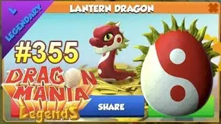 LANTERN DRAGON HATCHING + GEM Competition?! - Dragon Mania Legends #355 (Legendary Dragon)