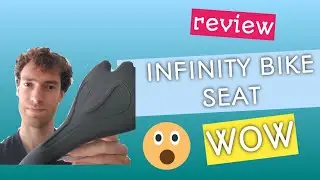 Review of the infinity bike seat. WOW-feeling. no more saddlepain.