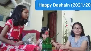 Happy Dashain . Give Blessing to my  kids. 2021/2078