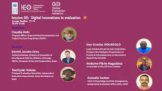 NEC 2022 | Stream D5 - Digital Innovations in evaluation