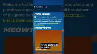 How to get fortnite on mobile