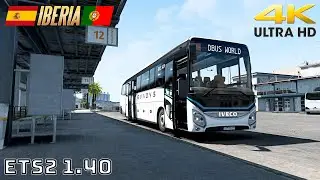 DBus World Bus Model | Realistic Bus Driving | Iveco Evadys Line 13m | ETS2 1.40 | 4K60