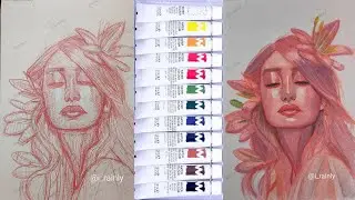 Trying Art Rangers watercolour 🎨🖌️ | @irainly