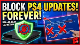 Block Firmware Updates In Non-Jailbreak PS4 FOREVER? #ps4