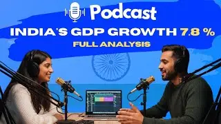 India GDP Growth Q1 FY26 | 7.8% Surge Explained | Fastest Economy in the World?