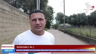 Rizziconi: diversi cittadini di Contrada Stracozzi lamentano completo abbandono e diversi problemi.