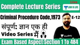 Sec 144 & 144A Of CrPC,1973 | E 12 | Marathon Session On Complete Criminal Procedure Code 1973 |