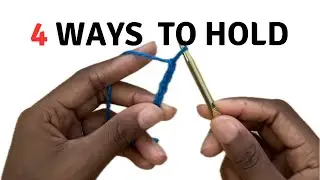 How To Hold Your Yarn While Crocheting