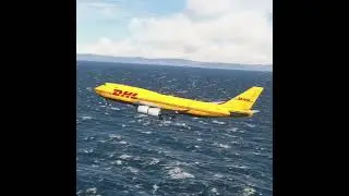 Impossible Landing!!! Amazing View before the Plane Lands at the Airport EPS0567