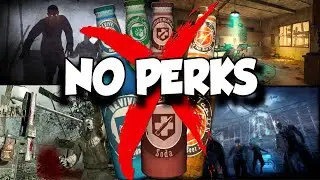 Round 50 NO PERK CHALLENGE on Every WAW ZOMBIES MAP! (Call Of Duty Zombies Gameplay)