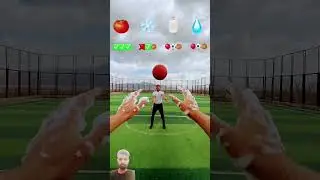 Awesome asmr catch the ball and balloon with hand 🖐️🎈⚽ #shorts ...