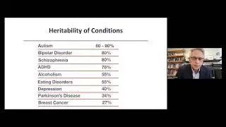 Update on the Genetics of Psychiatric Disorders presented by Dr. Jordan Smoller