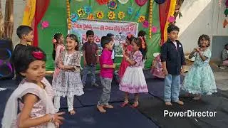Sai chaithanya school #pongal celebrations #dance #kids#easy steps