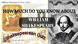 Test Your Knowledge By giving Answer To These  Questions||Most Important MCqs About Shakespeare 