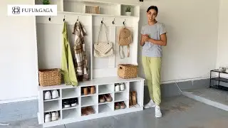 Entryway Storage Bench Review | FUFU&GAGA